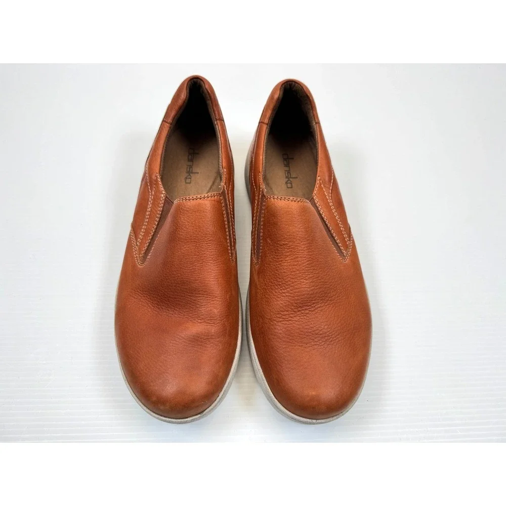 Dansko Trent Leather Slip On Loafer Mens 45 US 11.5-12 EUC Comfort‎ Shoes
